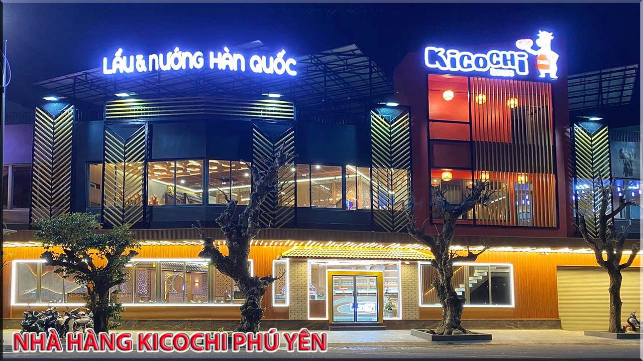 Thi công nhà hàng Kicochi House Tuy Hòa Phú Yên
