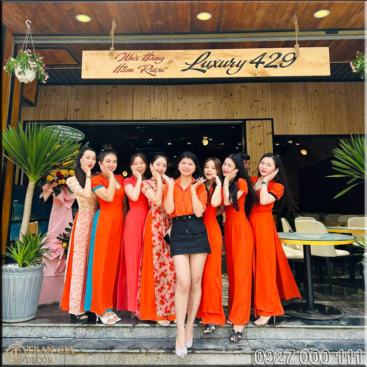 Quá trình thi công Nhà hàng hầm rượu 429 view 1