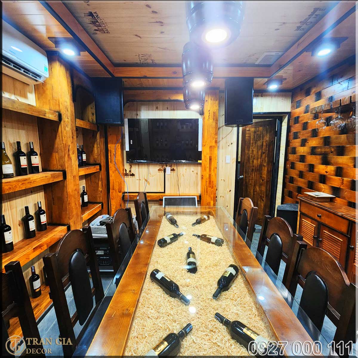 Quá trình thi công Nhà hàng hầm rượu 429 view 14