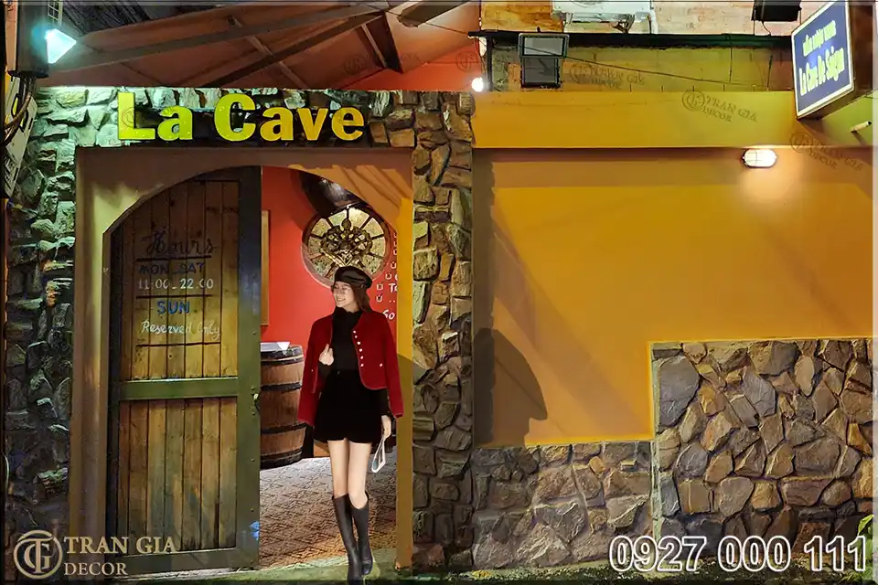 Nhà hàng hầm rượu Quận 3 La Cave De Saigon