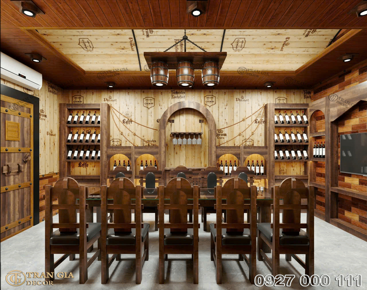 Phòng vip hầm rượu đẹp 03