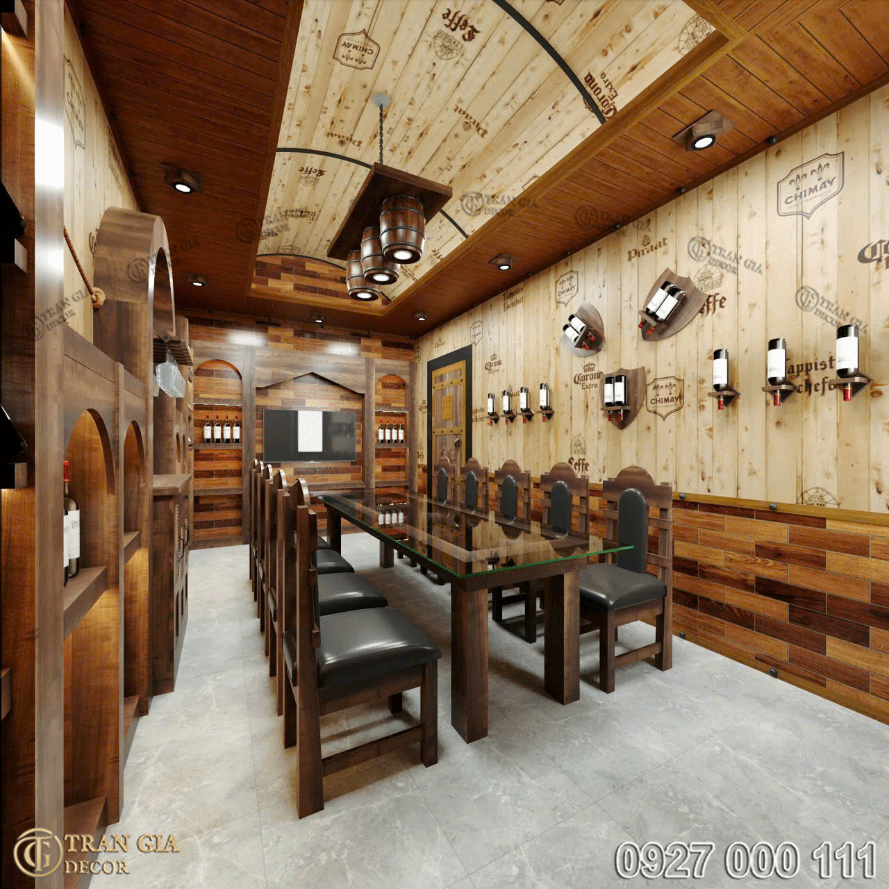 Phòng vip hầm rượu đẹp 04