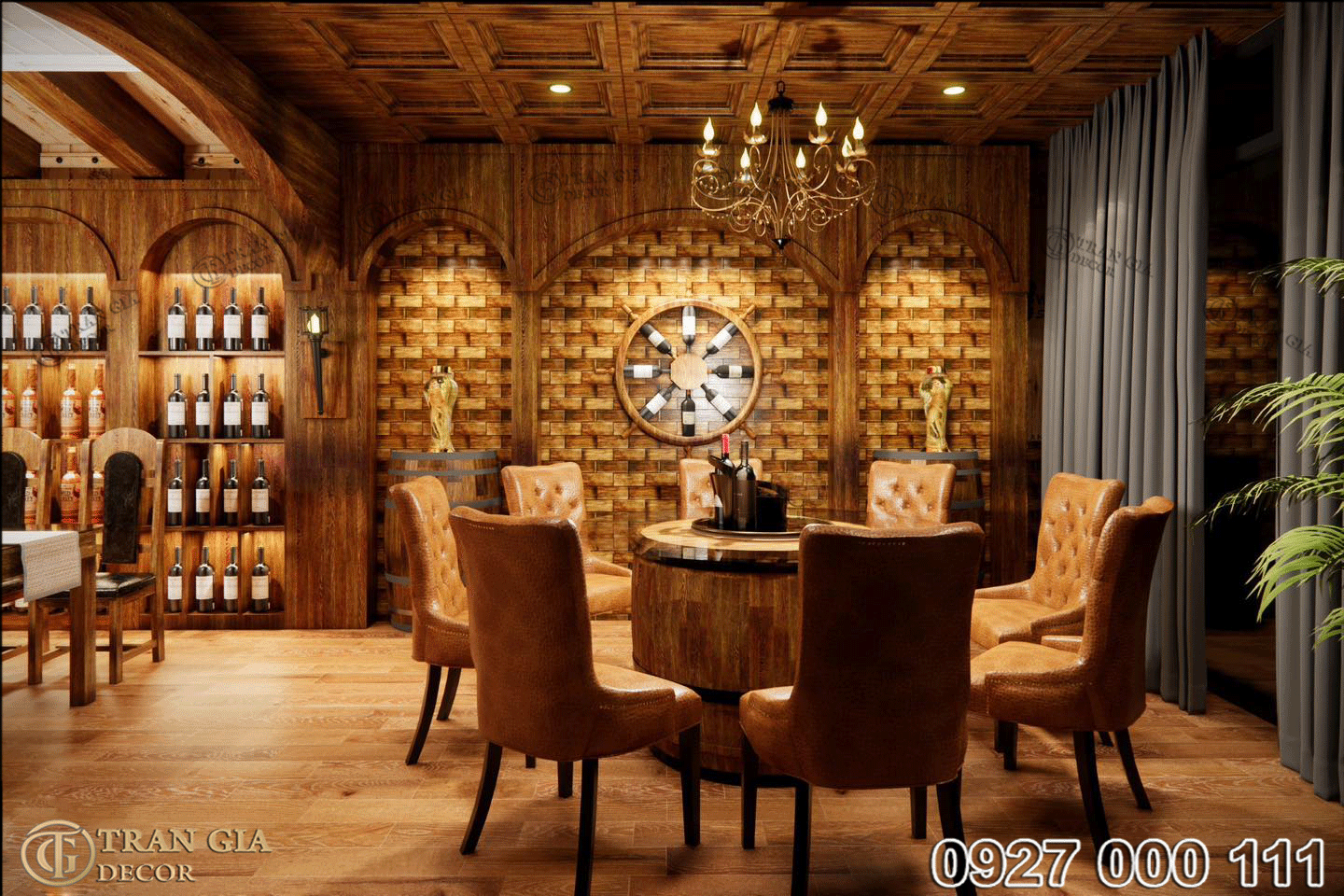 Phòng vip hầm rượu giá rẻ tại T.HCM 06