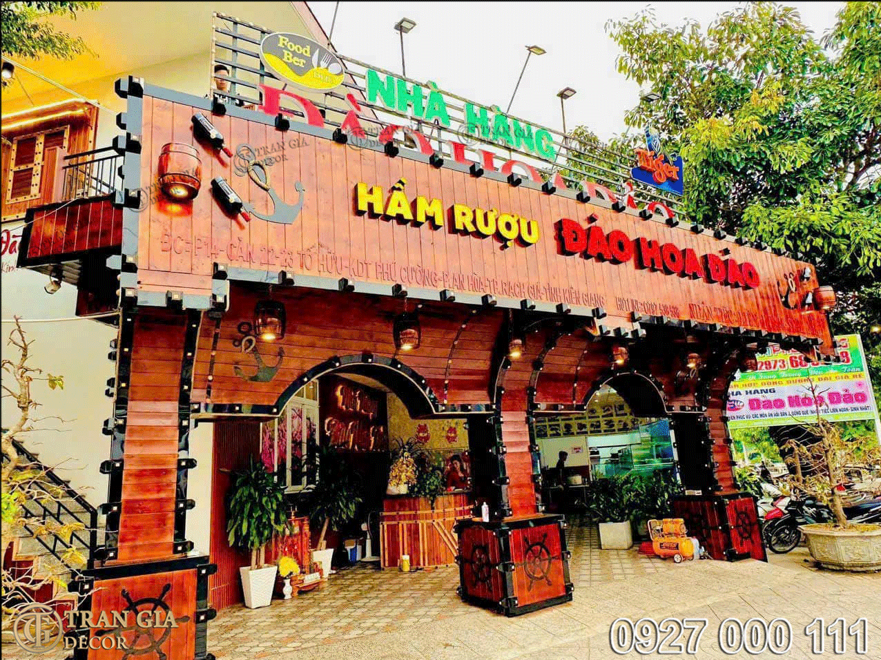 Phòng VIP hầm rượu nhà hàng Đào Hoa Đảo Rạch Giá 26 Phòng VIP hầm rượu nhà hàng Đào Hoa Đảo Rạch Giá 10