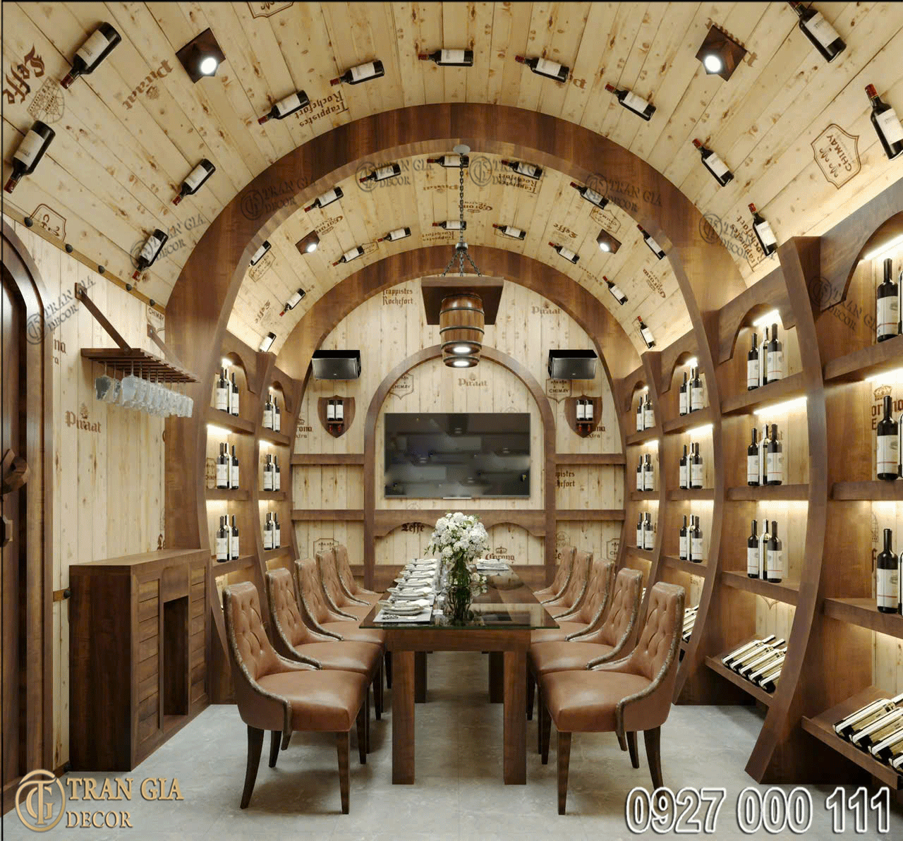 Phòng vip hầm rượu cao cấp Tp.HCM 03