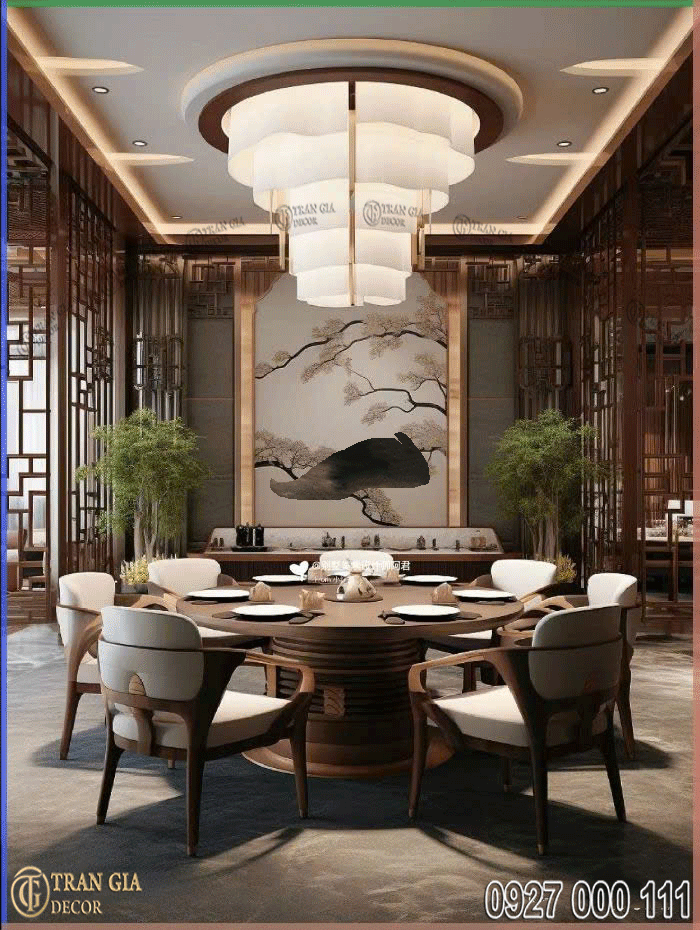 Thiết kế phòng vip hầm rượu Á Đông 6 Thiết kế phòng vip hầm rượu Á Đông 05