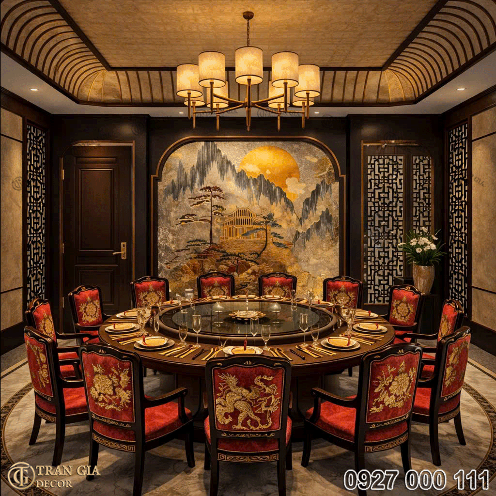 Thiết kế phòng vip hầm rượu Á Đông 7 Thiết kế phòng vip hầm rượu Á Đông 06